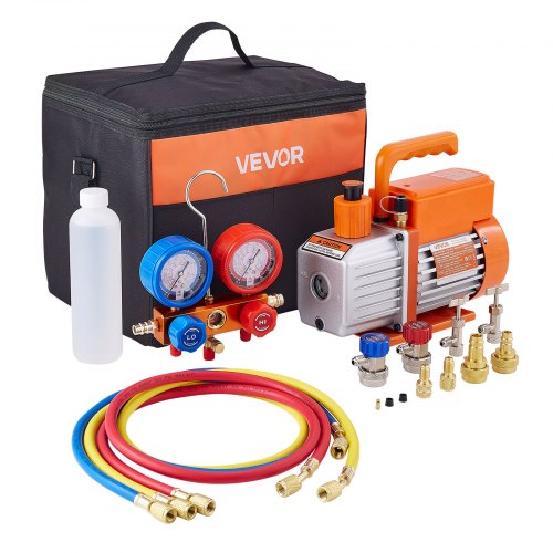 Vakuuminis siurblys ir kolektorių rinkinys VEVOR VP135-R32, 115 l/min