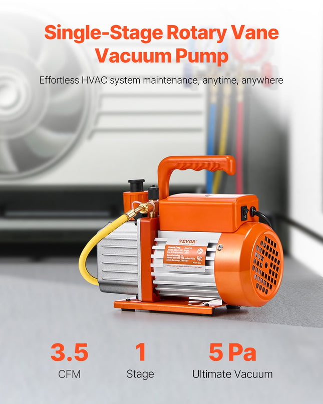 Vakuuminis siurblys VEVOR VP125, 3,5 CFM