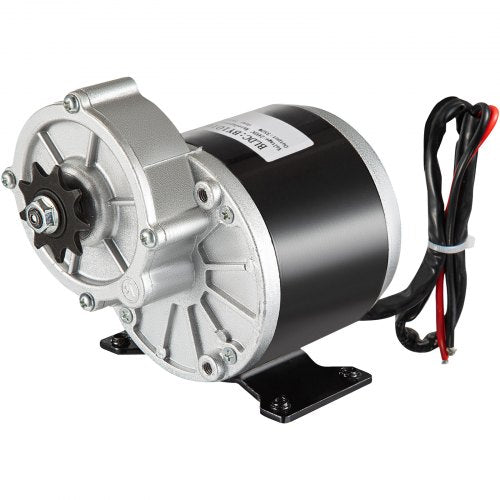 Elektrinis variklis su reduktoriumi VEVOR 24V 350W, 3000 RPM
