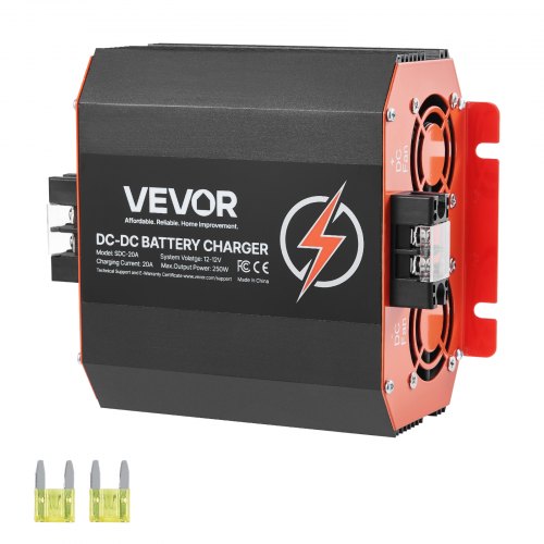 Akumuliatorių įkroviklis VEVOR SDC-20A, 12V 20A
