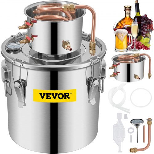 Distiliavimo aparatas VEVOR 30L, nerūdijantis plienas