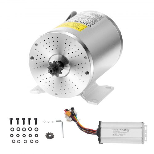 Elektrinio variklio komplektas VEVOR BY1020D, 2000W, 60V