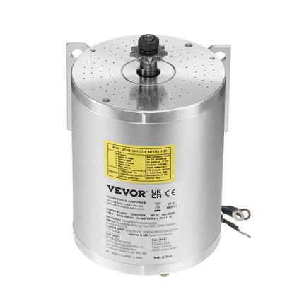 Elektrinio variklio komplektas VEVOR JZ48V2000W, 2000W