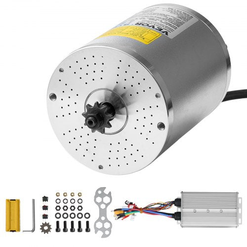 Elektrinis bešepetėlis variklio komplektas VEVOR JZ72V3000W, 3000W
