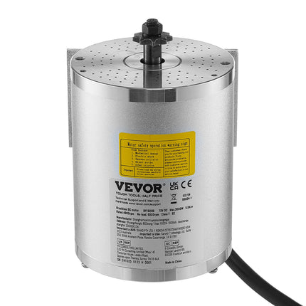 Elektrinis bešepetėlis variklis VEVOR BY1020D, 3000W