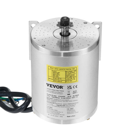 Elektrinis bešepetėlis variklis VEVOR JZ72V3000W, 3000 W