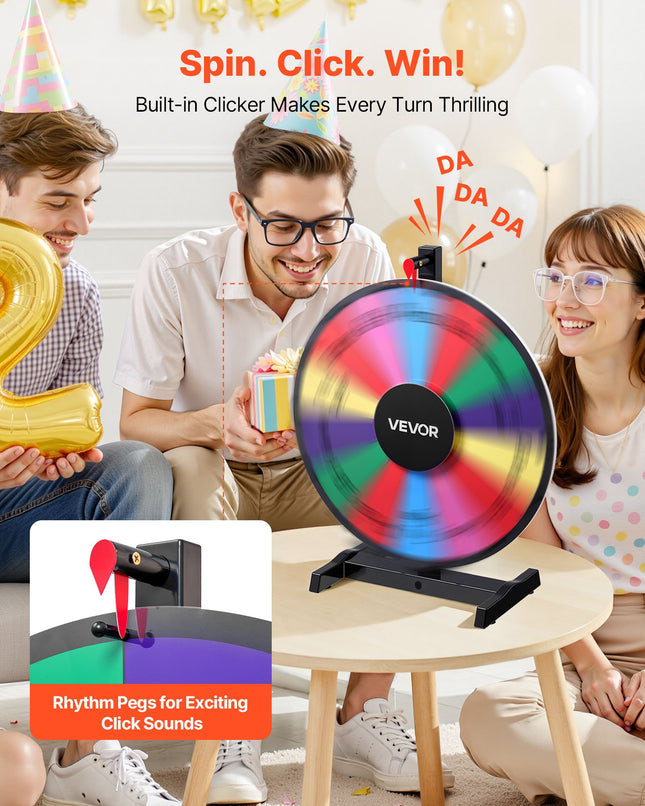 Laimės ratas VEVOR ZP-18S-V2, 457 mm skersmens