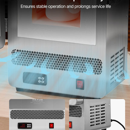 Stalinė elektrinė krosnis VEVOR KD-Z6651A, 1500W