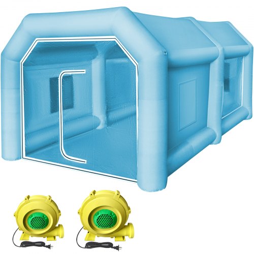 Pripučiama dažymo kamera Giant Workstation 13x8x7FT, 4 x 2,5 x 2,2 m