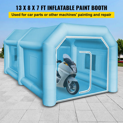 Pripučiama dažymo kamera Giant Workstation 13x8x7FT, 4 x 2,5 x 2,2 m