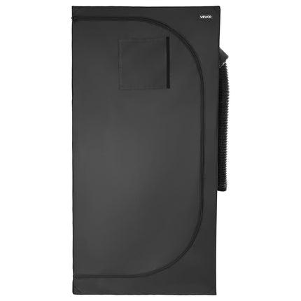 Auginimo palapinės komplektas VEVOR ORGTK100100200, 100 x 100 x 200 cm