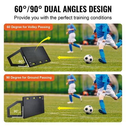 Futbolo atšvaito sienelė VEVOR YQ2023002, 115x45 cm