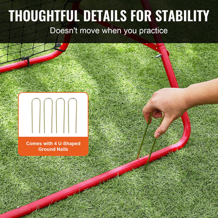 Futbolo atšvaitas VEVOR XH-04, 100x100 cm