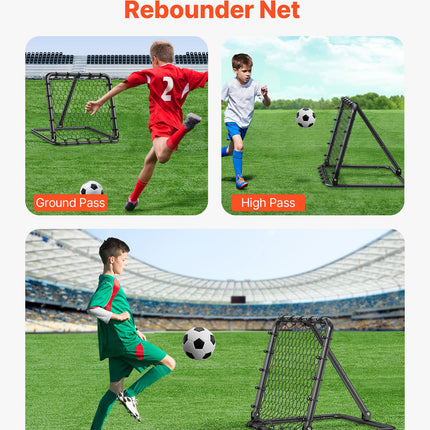 Futbolo treniruočių sienelė VEVOR ZQHTW84, 86x86 cm