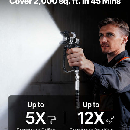 Beoris dažų purkštuvas VEVOR RP8623S, 650 W