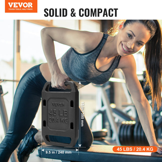 Svorio plokštė kuprinei VEVOR LY-45LBS, 20,4 kg
