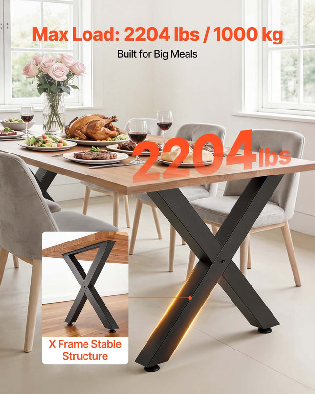 Stalo kojos VEVOR HXZTXX28-30, 1000 kg apkrova