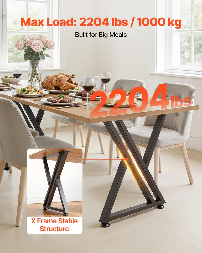 Stalo kojos VEVOR HXZTX2X28-17.7, 1000 kg apkrova