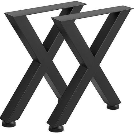 Metalinės stalo kojos VEVOR X-Frame, 720x600 mm