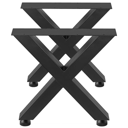 Metalinės stalo kojos VEVOR X-Frame, 720x600 mm