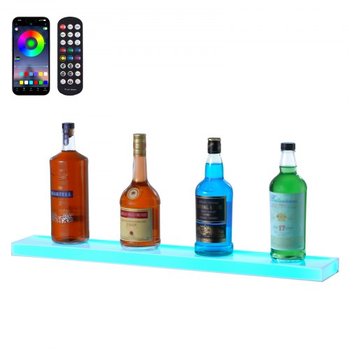 LED gėrimų butelių lentyna VEVOR OK-1-30, 76 cm ilgio