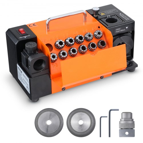 Grąžtų galandimo staklės VEVOR MR-13B, 3–13 mm