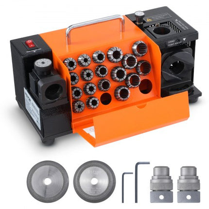 Grąžtų galandimo staklės VEVOR MR-20G, 3–20 mm