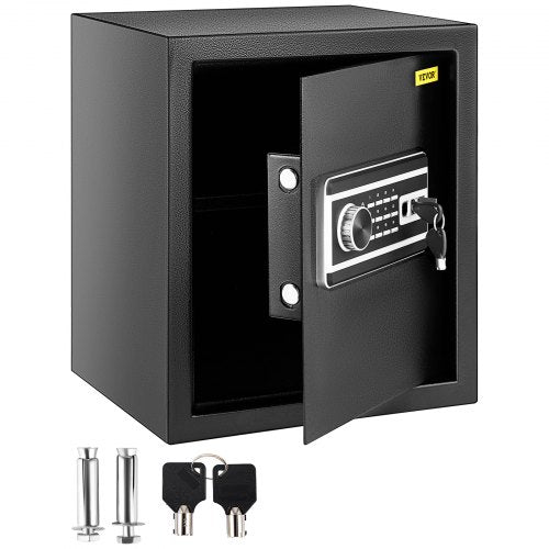 Seifas VEVOR 48L, su biometrine spyna