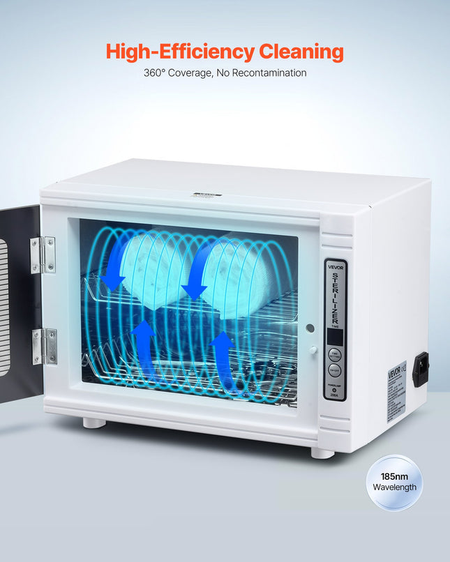 Nagų įrankių UV sterilizatorius VEVOR 208A, 12 l talpa