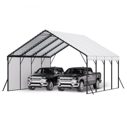 Metalinė stoginė automobiliui VEVOR KD-TPQC-006-20x20ft, 5,8 x 6 x 3,77 m