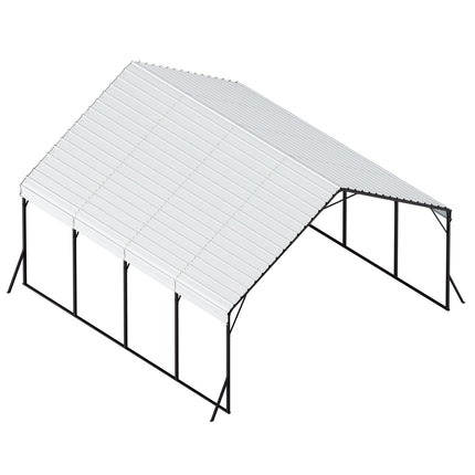 Metalinė stoginė automobiliui VEVOR KD-TPQC-006-20x20ft, 5,8 x 6 x 3,77 m