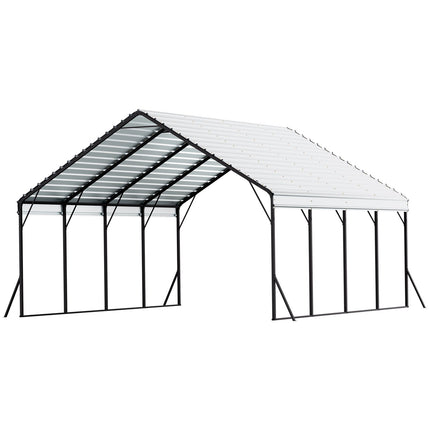 Metalinė stoginė automobiliui VEVOR KD-TPQC-006-20x20ft, 5,8 x 6 x 3,77 m
