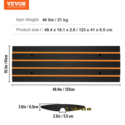 Užvažiavimo rampa VEVOR C03, 15 t apkrova