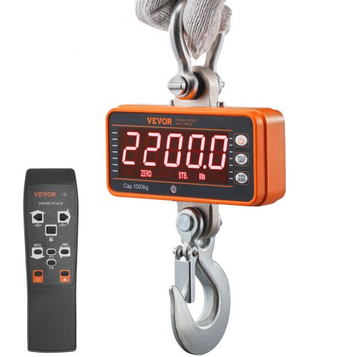 Skaitmeninės kraninės svarstyklės VEVOR OCS-S1, 1000 kg
