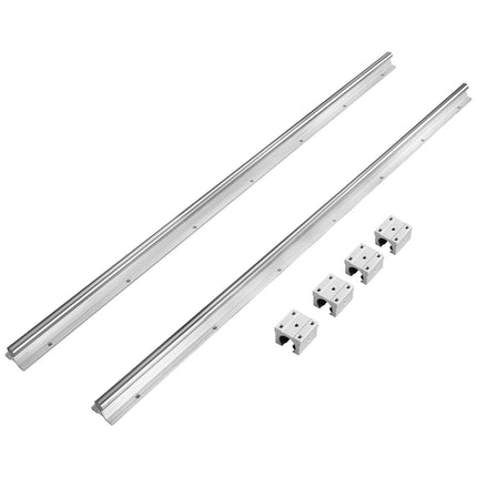 Linijinių kreipiančiųjų rinkinys VEVOR SBR20, 1200 mm