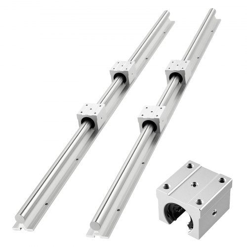 Linijinių kreipiančiųjų rinkinys VEVOR SBR25-C 1200L, 1200 mm