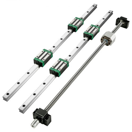 Linijinių kreipiančiųjų rinkinys VEVOR HGR20-1700, 1700 mm