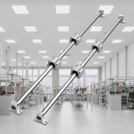 Linijinių kreipiančiųjų rinkinys VEVOR SFC20-1200L, 1200 mm