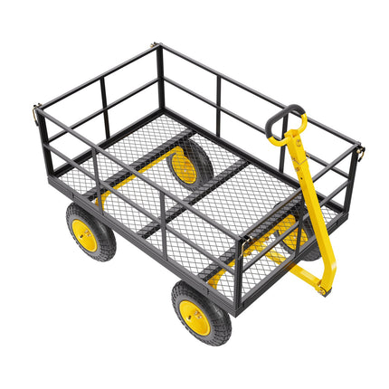 Sodo vežimėlis VEVOR V1400, 635 kg keliamoji galia