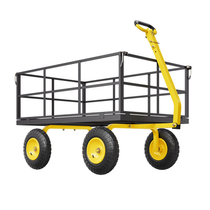 Sodo vežimėlis VEVOR V1400, 635 kg keliamoji galia