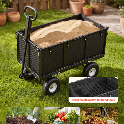 Sodo vežimėlis VEVOR TC-1200, 544,3 kg
