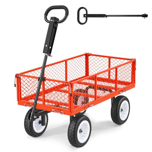 Sodo vežimėlis VEVOR TC-900R, 408,2 kg keliamoji galia