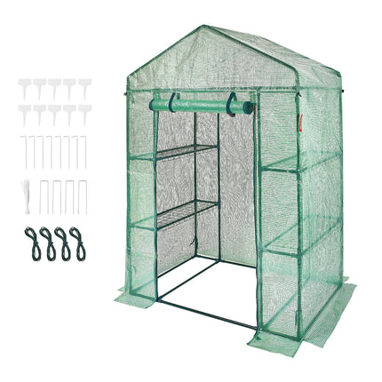 Šiltnamis VEVOR Walk-in, 141 x 74,5 x 205 cm