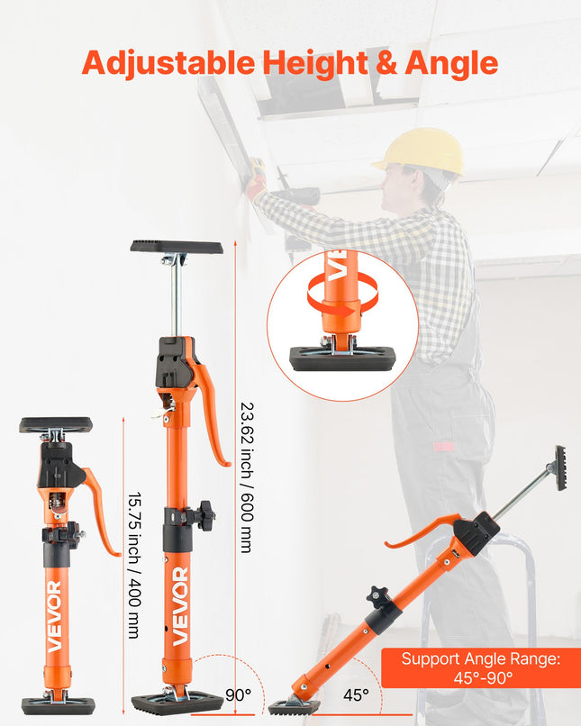 Teleskopinė atrama VEVOR JF-ZCG001-224, 40–60 cm