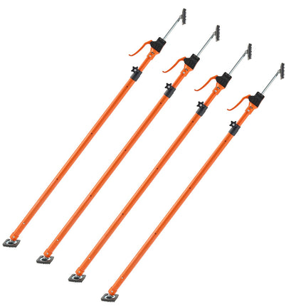 Teleskopinės atramos VEVOR JF-ZCG001-4114, 125–291 cm, 4 vnt.