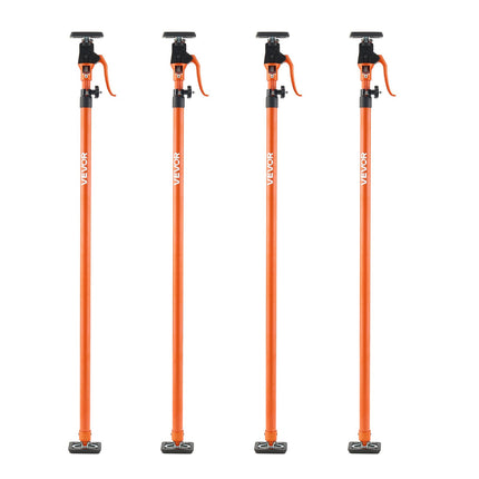 Teleskopinės atramos VEVOR JF-ZCG001-4114, 125–291 cm, 4 vnt.