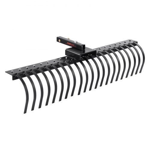 Prikabinamas vejos grėblys VEVOR ATVLR60, 152 cm plotis
