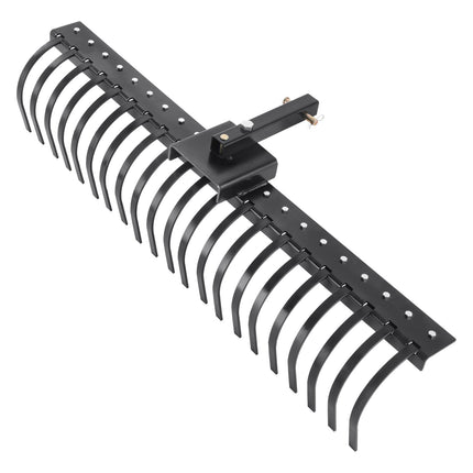Prikabinamas vejos grėblys VEVOR ATVLR60, 152 cm plotis