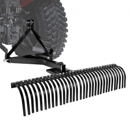 Vejos skarifikatorius-grėblys VEVOR LR5S, 1525 mm plotis