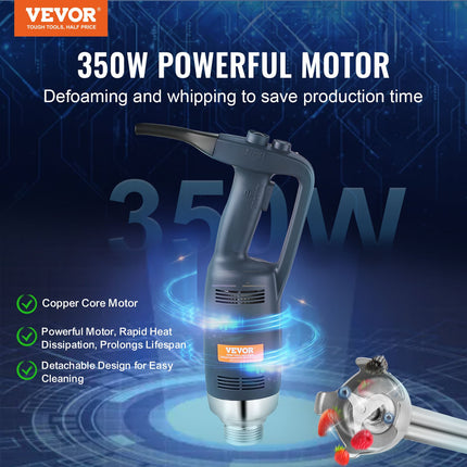 Rankinis pramoninis trintuvas VEVOR IB350CV, 350 W